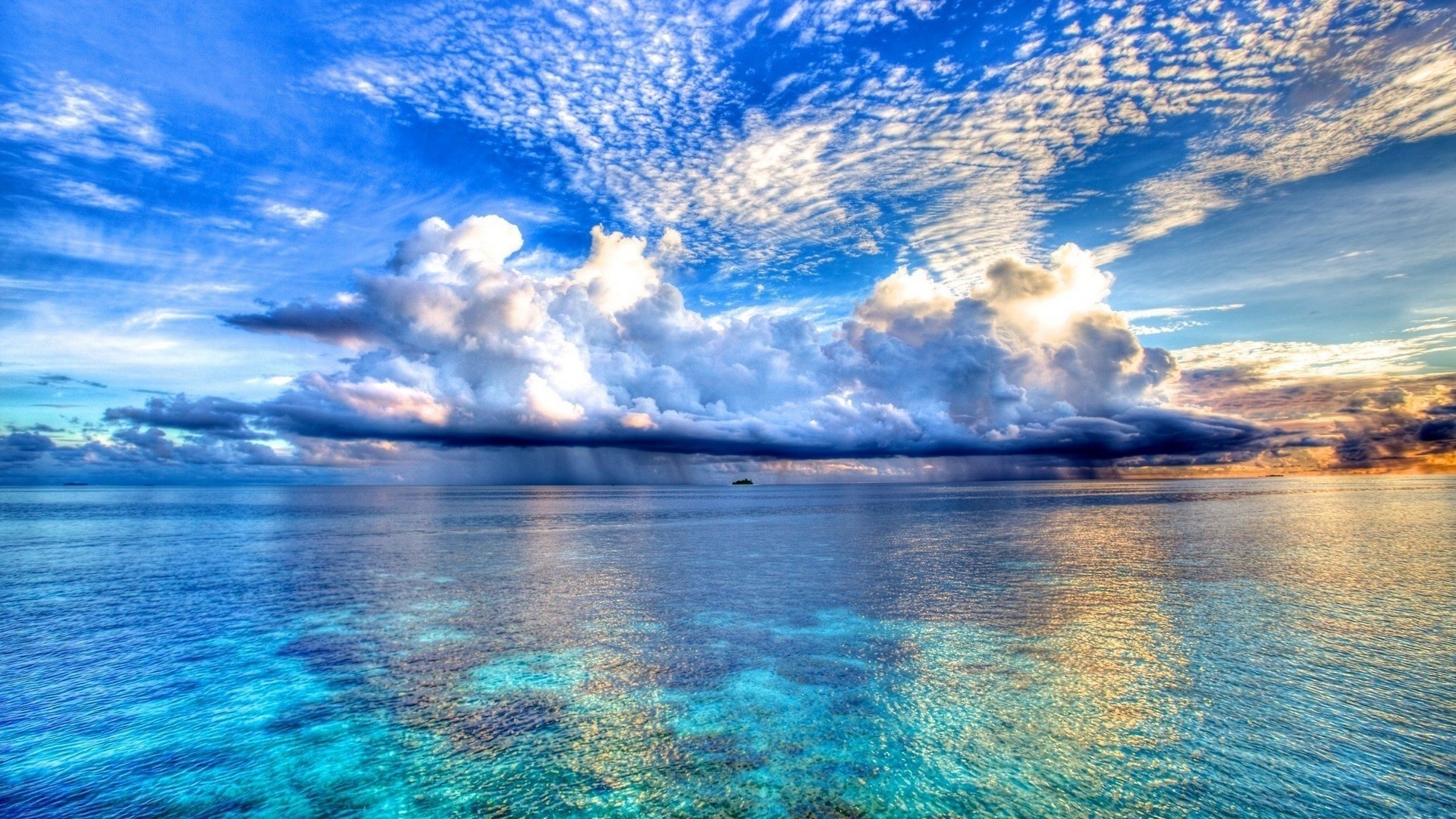 Ocean Computer Background