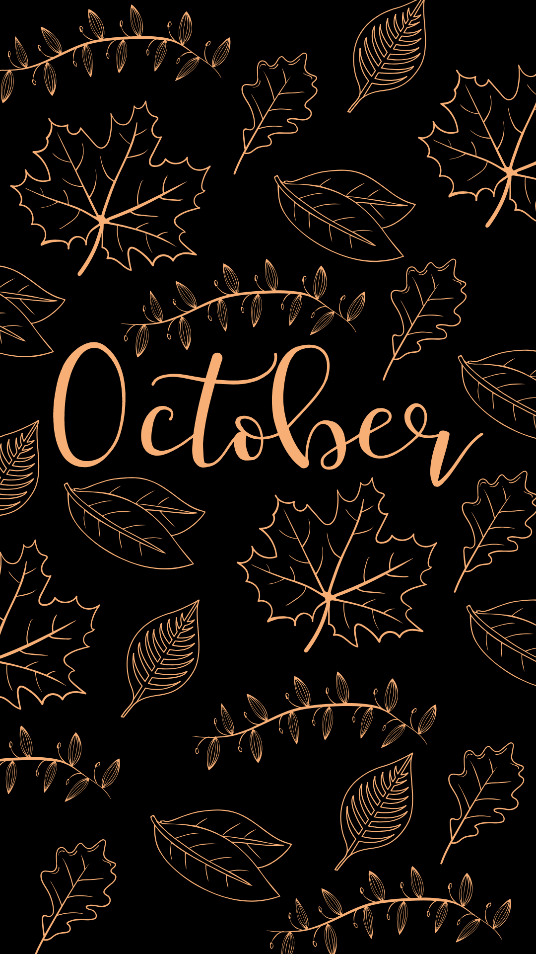 October Background