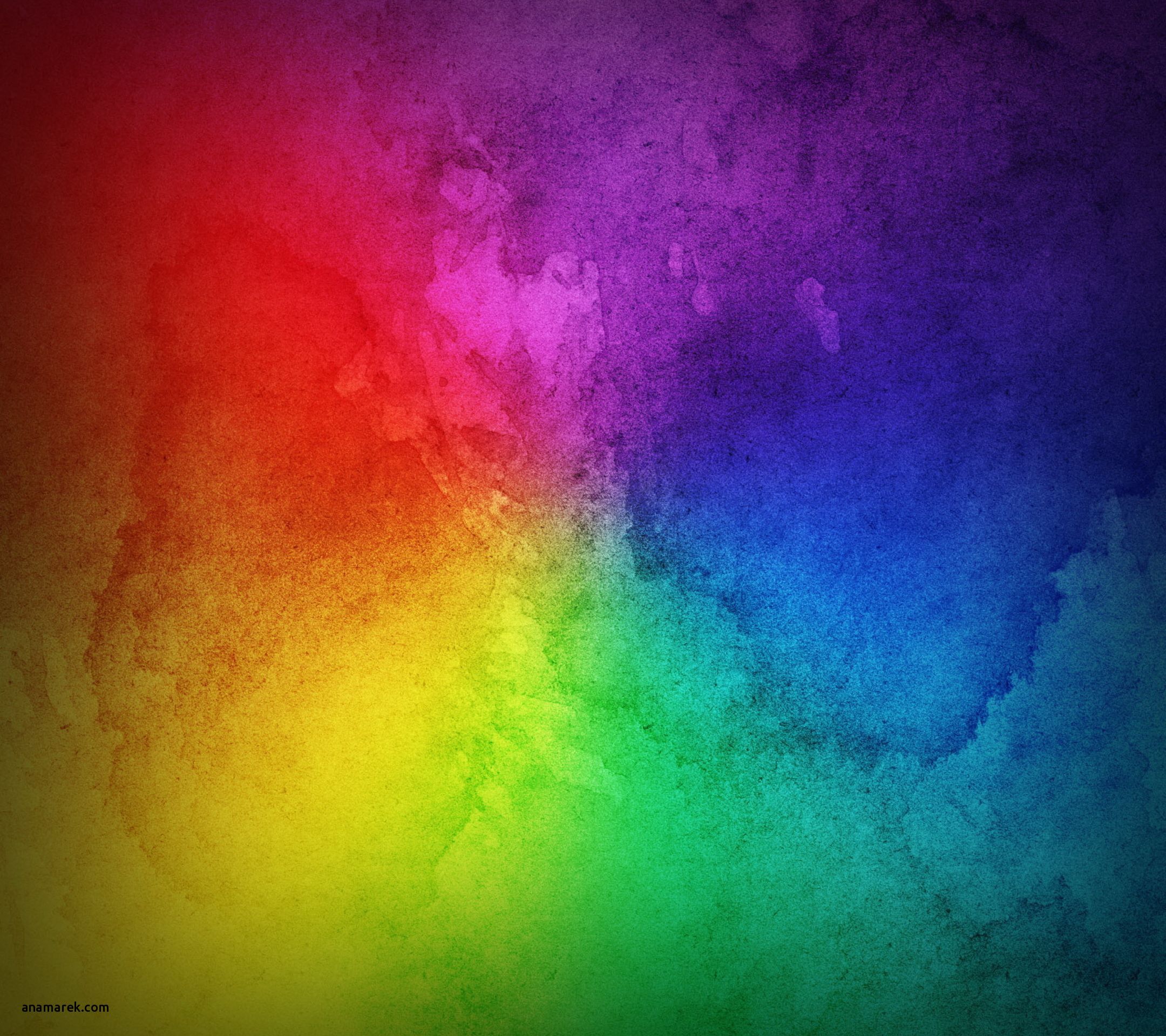 Ombre Rainbow Background