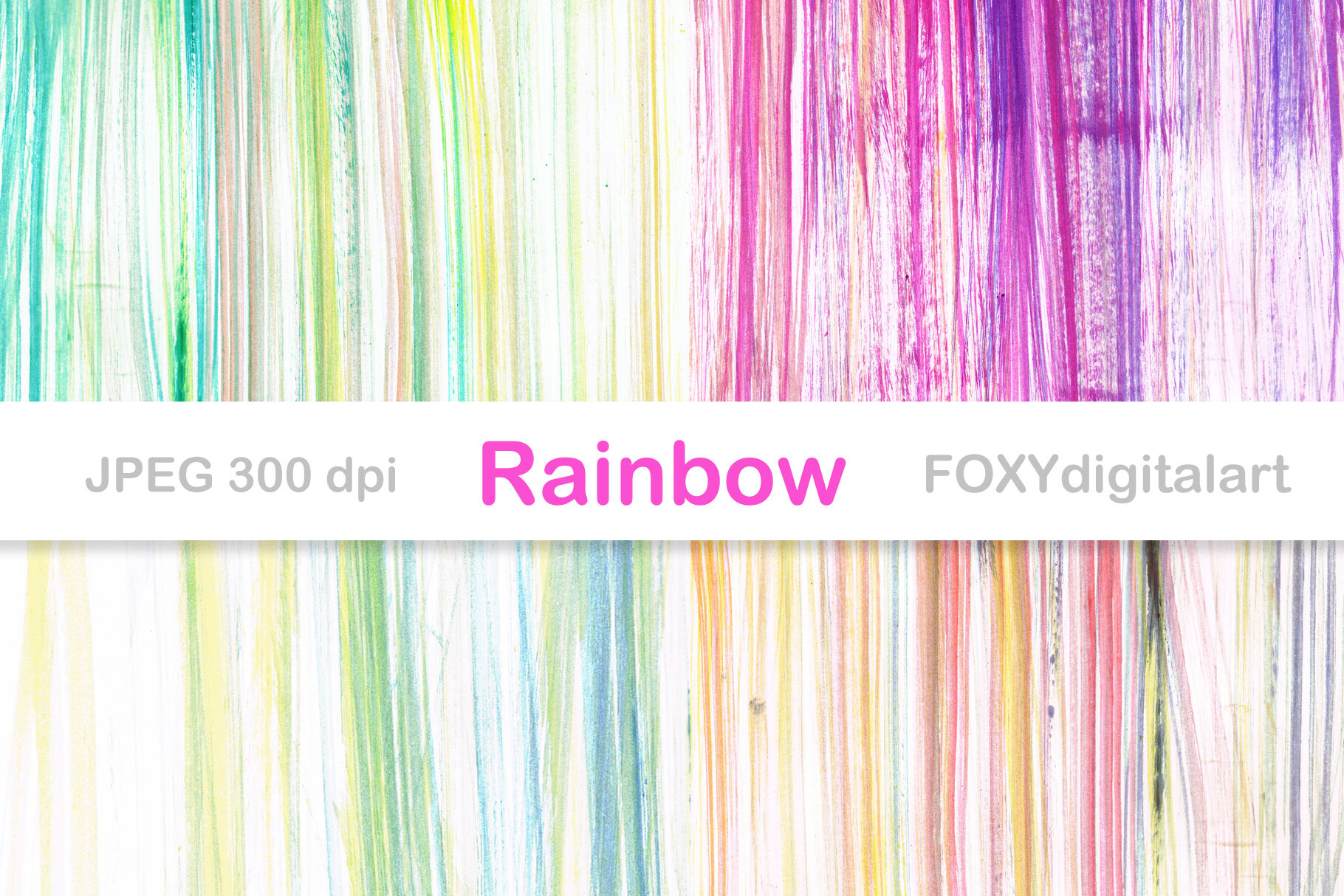 Ombre Rainbow Background