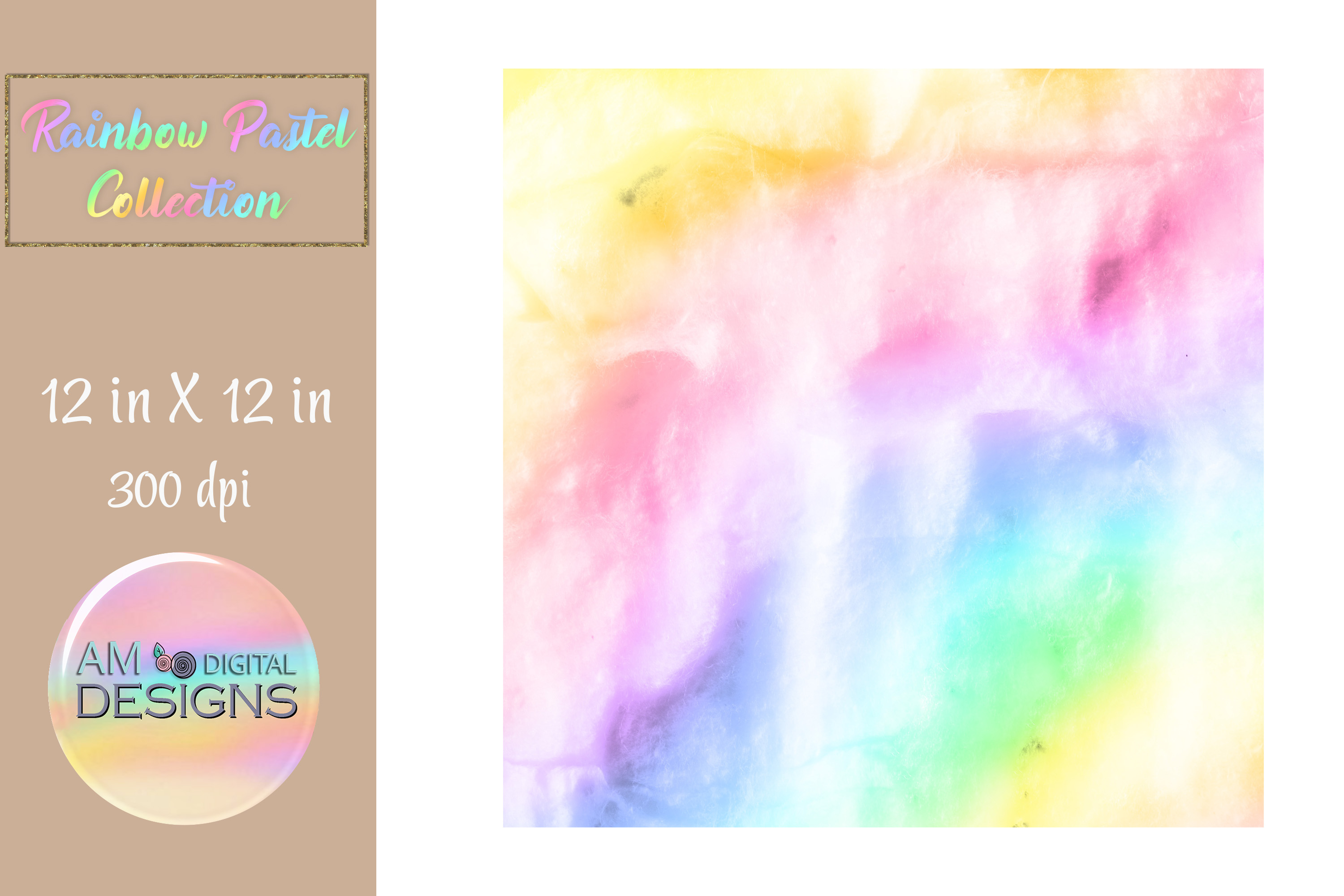 Ombre Rainbow Background