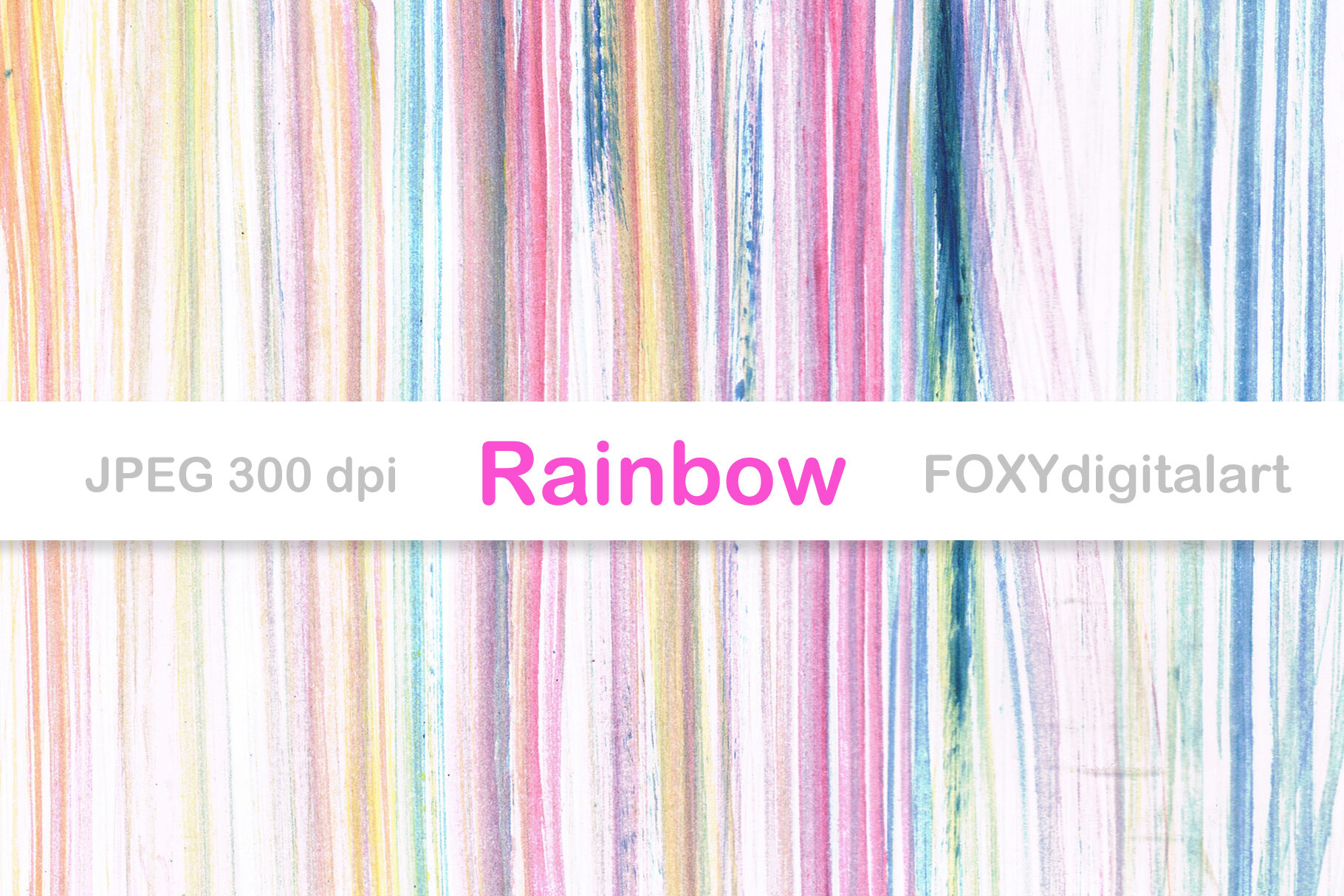 Ombre Rainbow Background