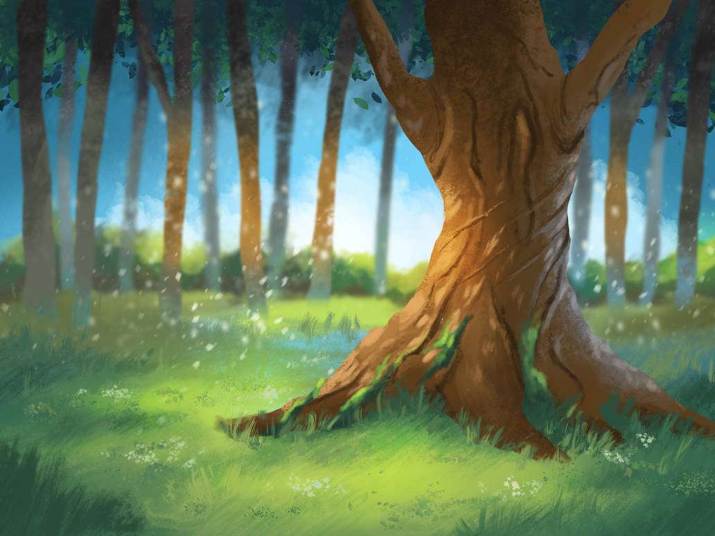 Painted Forest Background