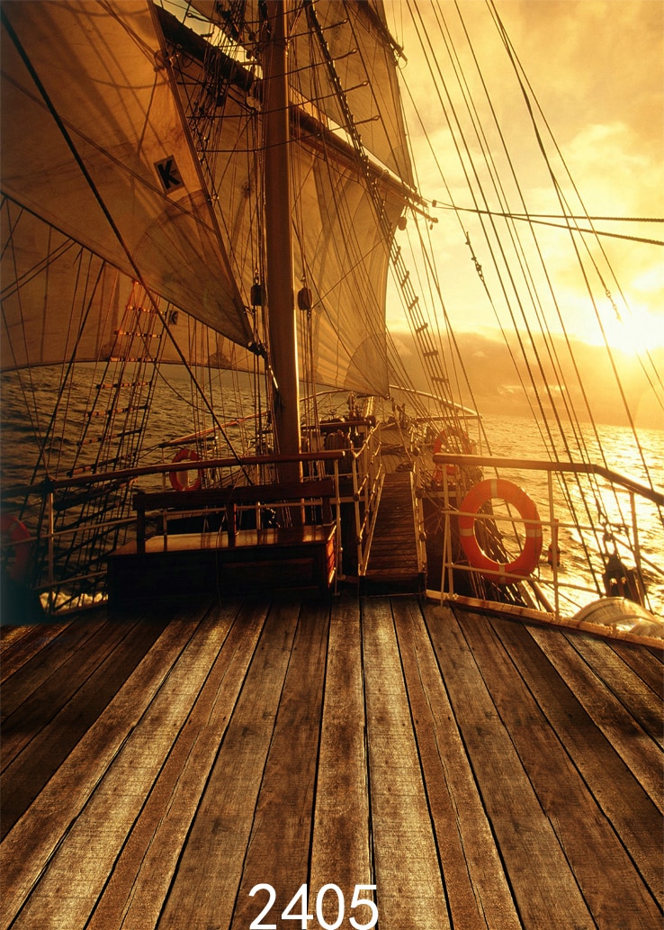 Pirate Ship Deck Background