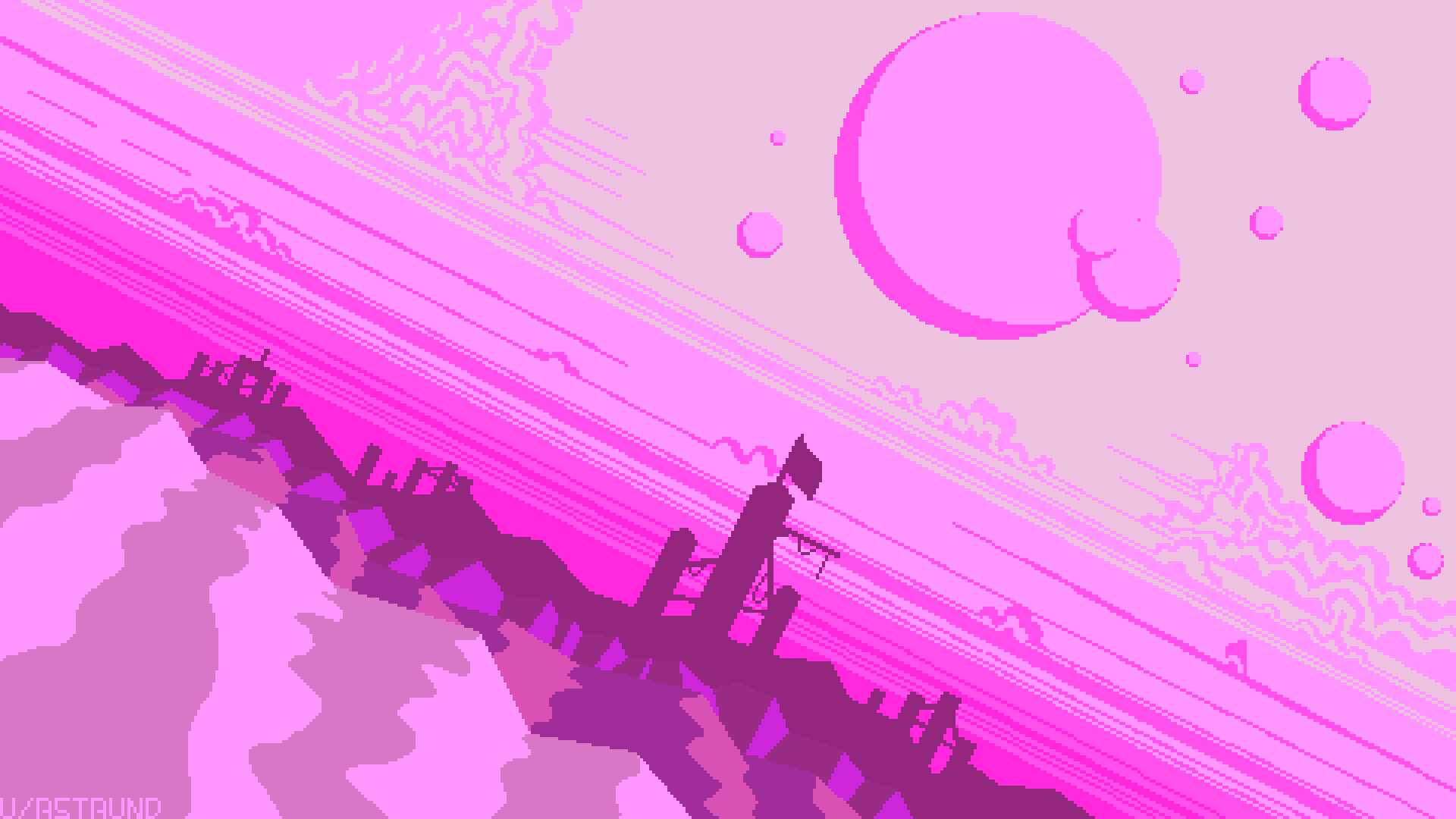 Pixel Aesthetic Background