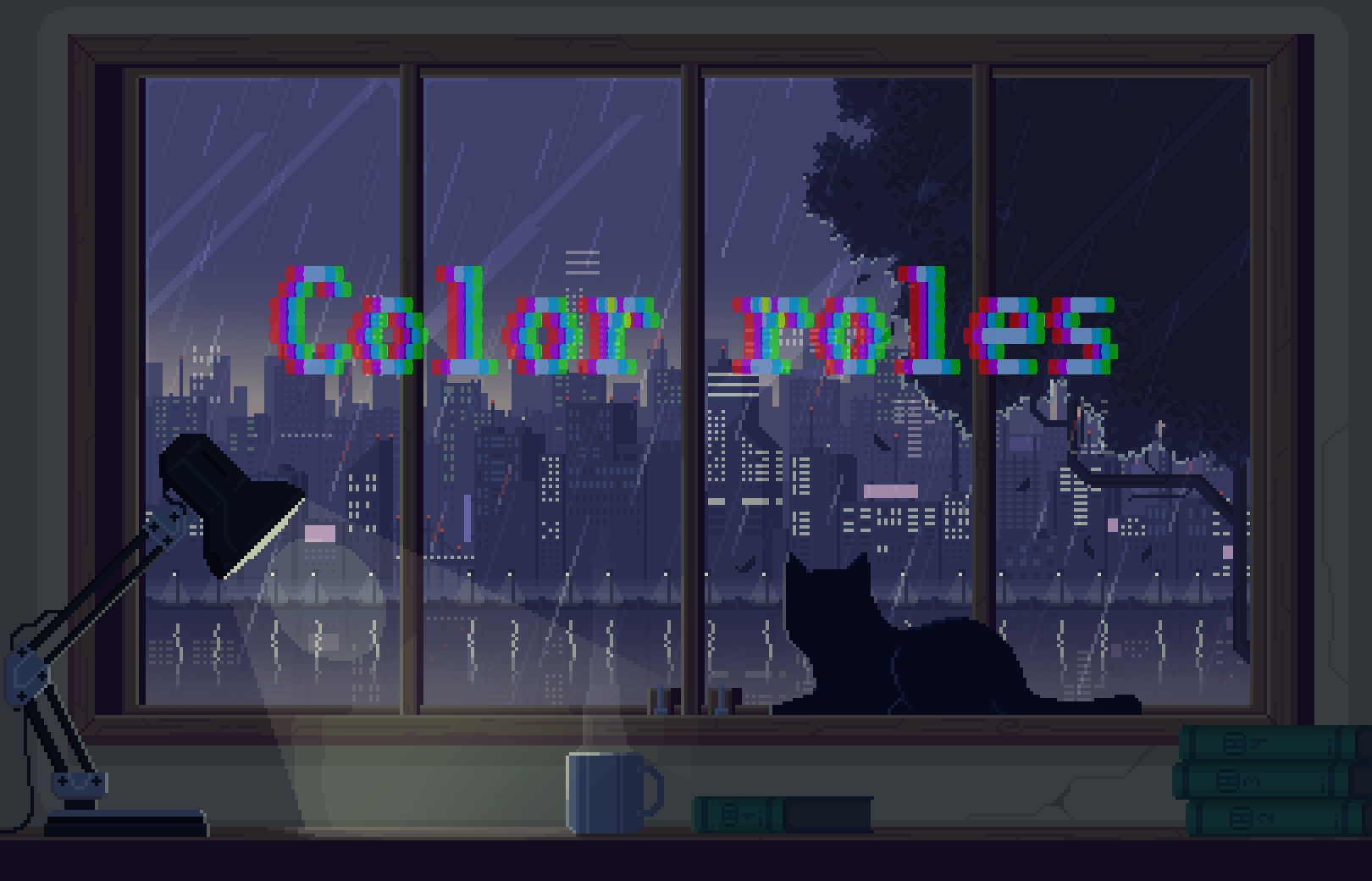 Pixel Aesthetic Background