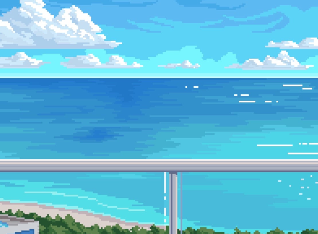 Pixel Aesthetic Background