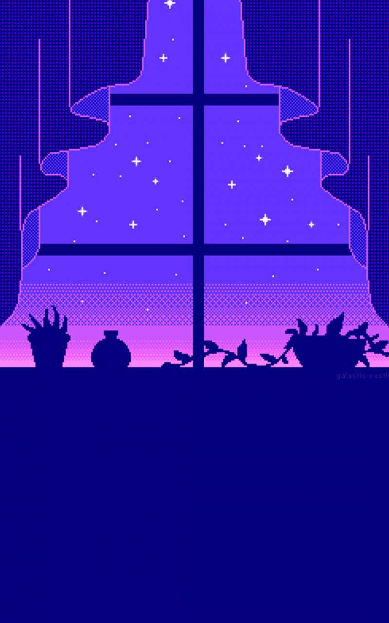 Pixel Aesthetic Background