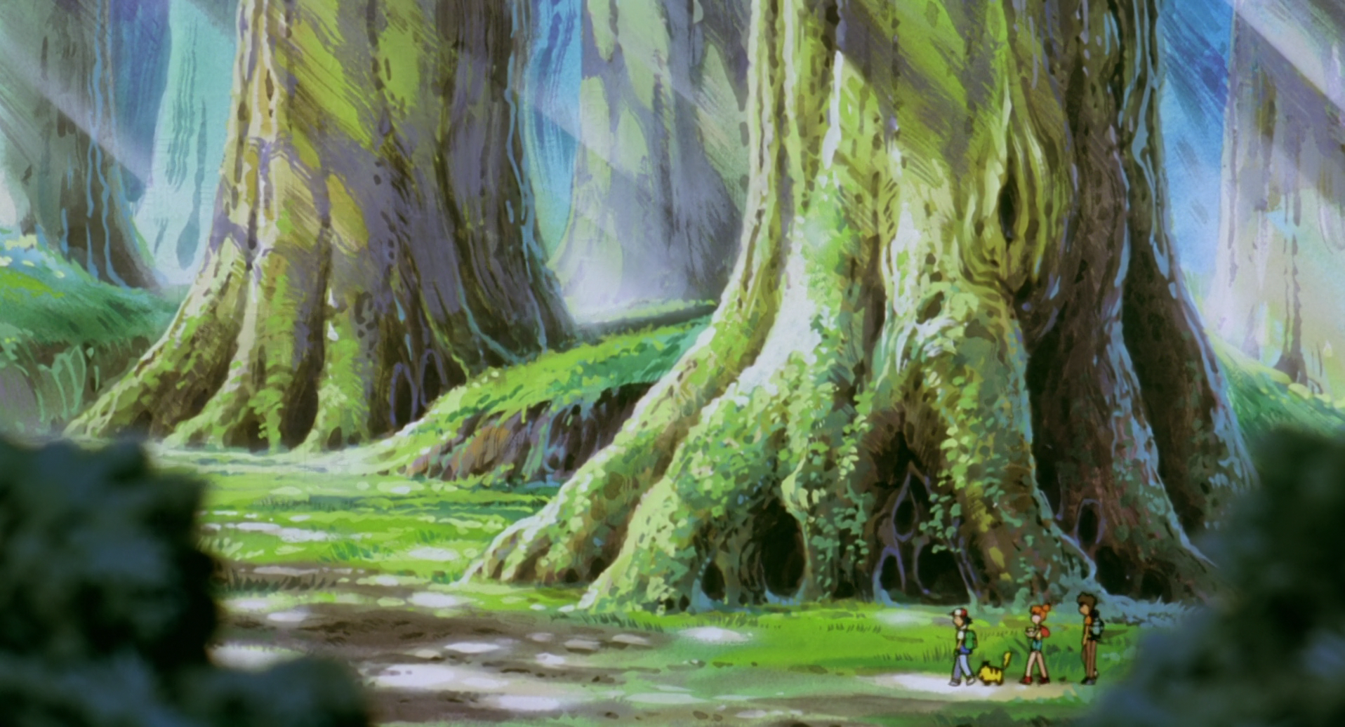 Pokemon Forest Background