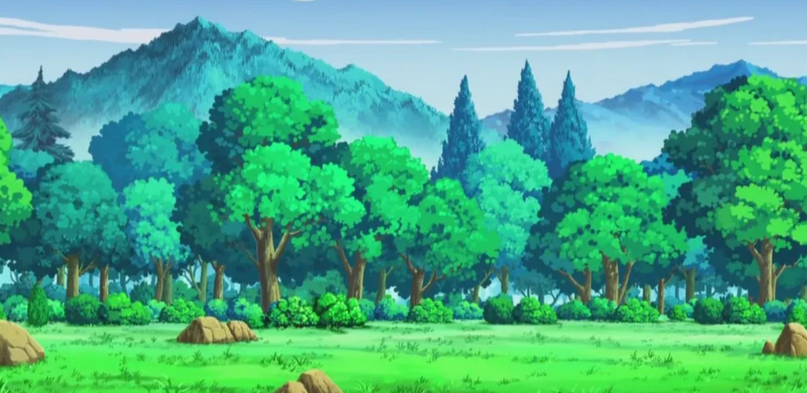 Pokemon Forest Background