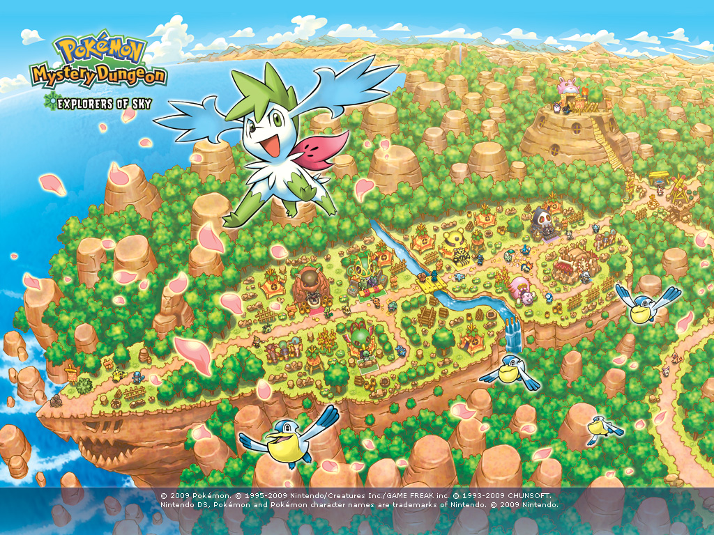 Pokemon Mystery Dungeon Background