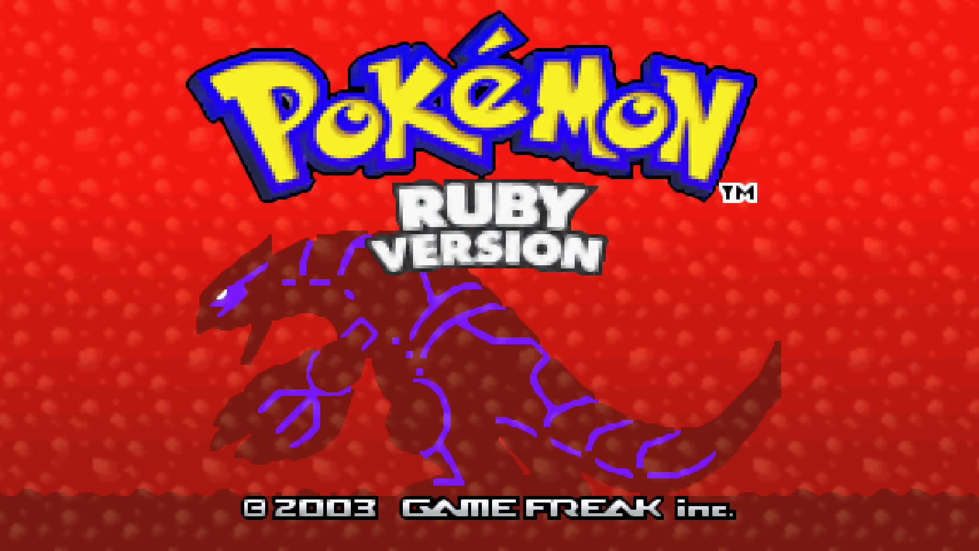 Pokemon Ruby Background