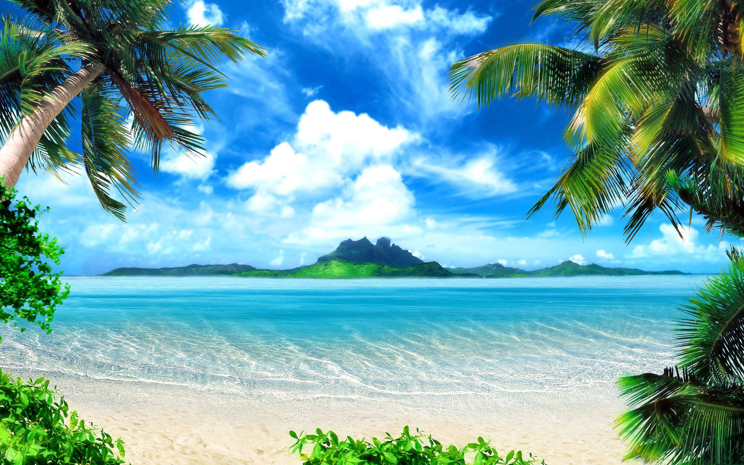 Pretty Beach Backgrounds