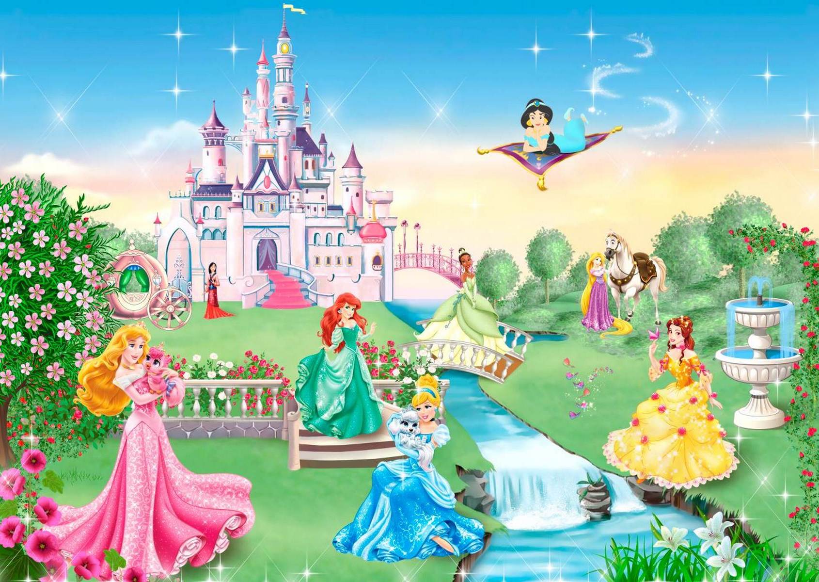 Princess Castle Background