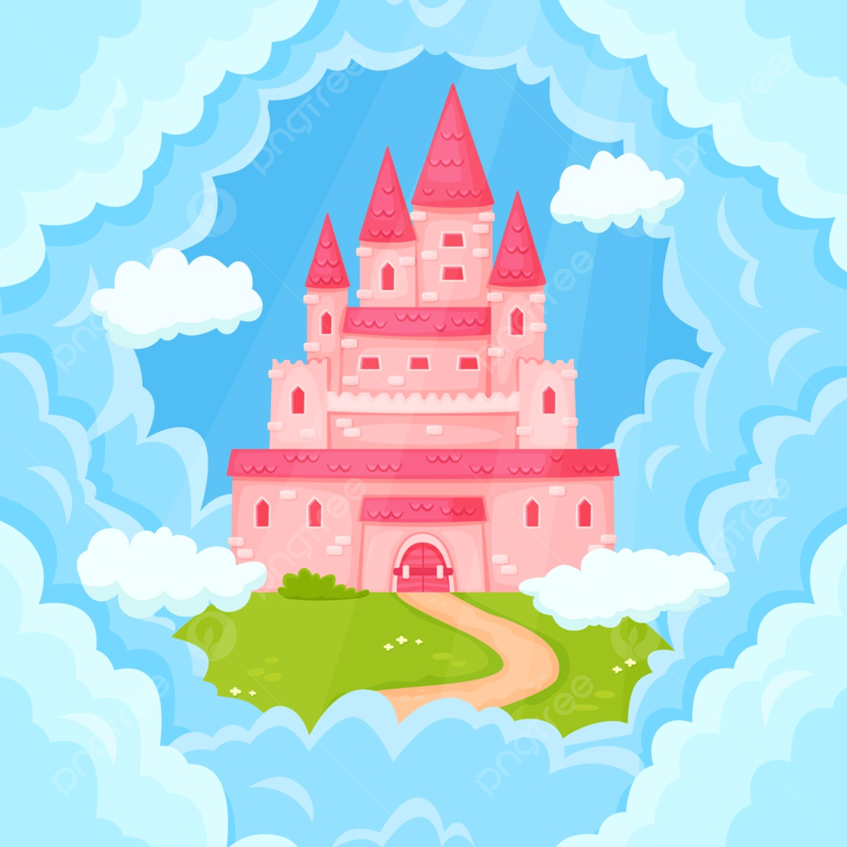 Princess Castle Background