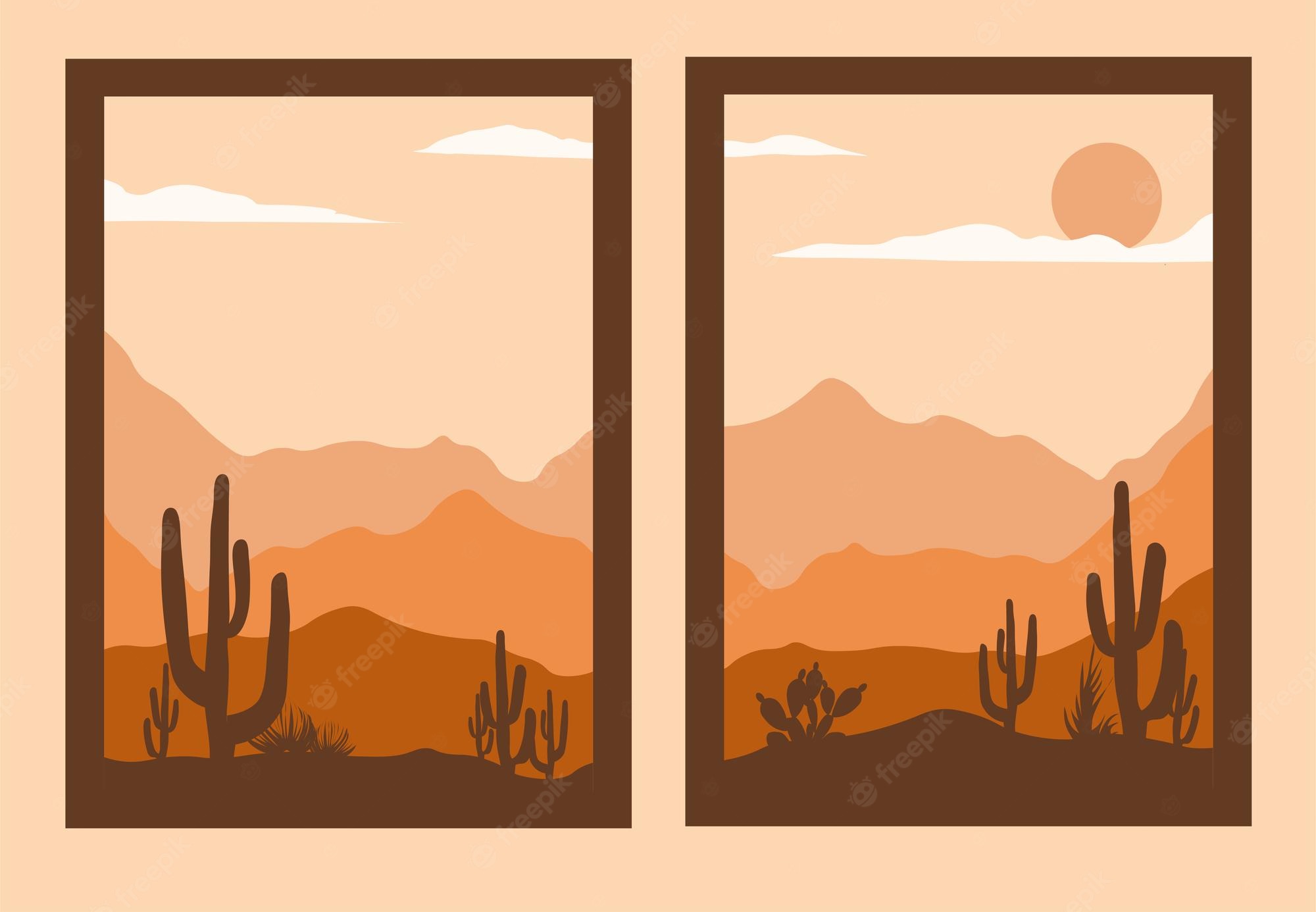 Printable Desert Backgrounds