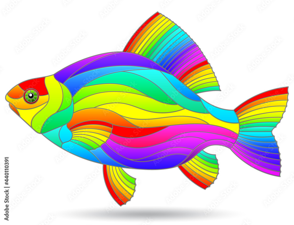 Rainbow Fish Background