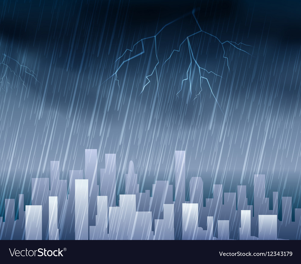 Rainy Weather Background