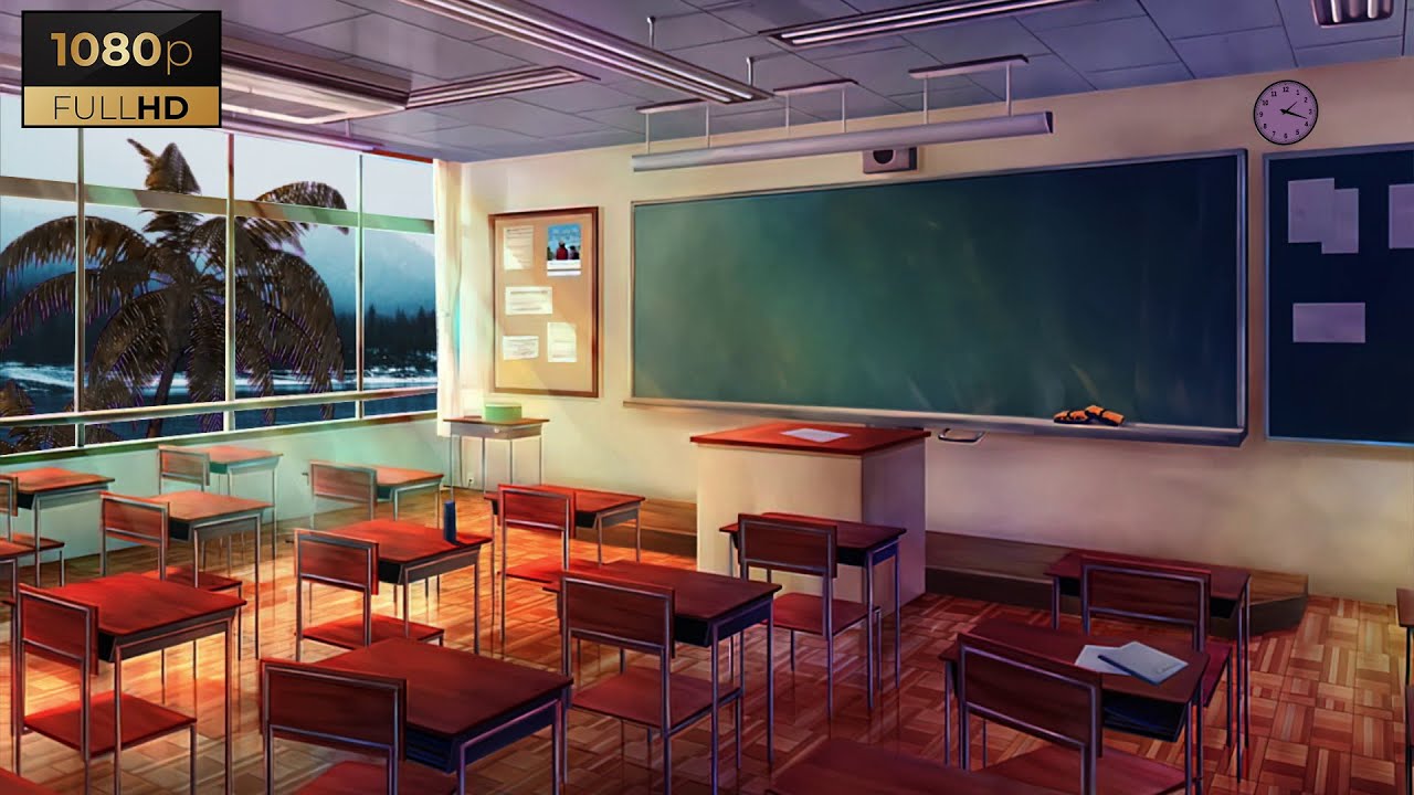 Real Classroom Background