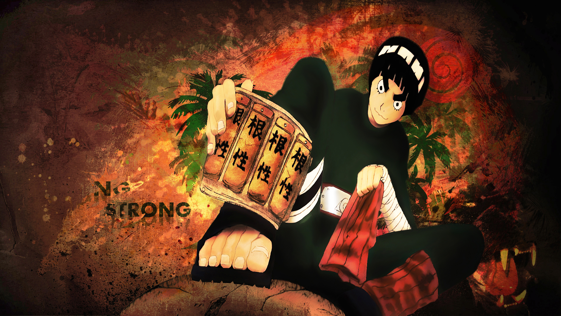 Rock Lee Background