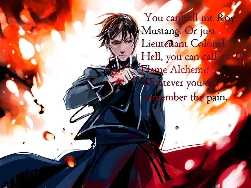 Roy Mustang Background