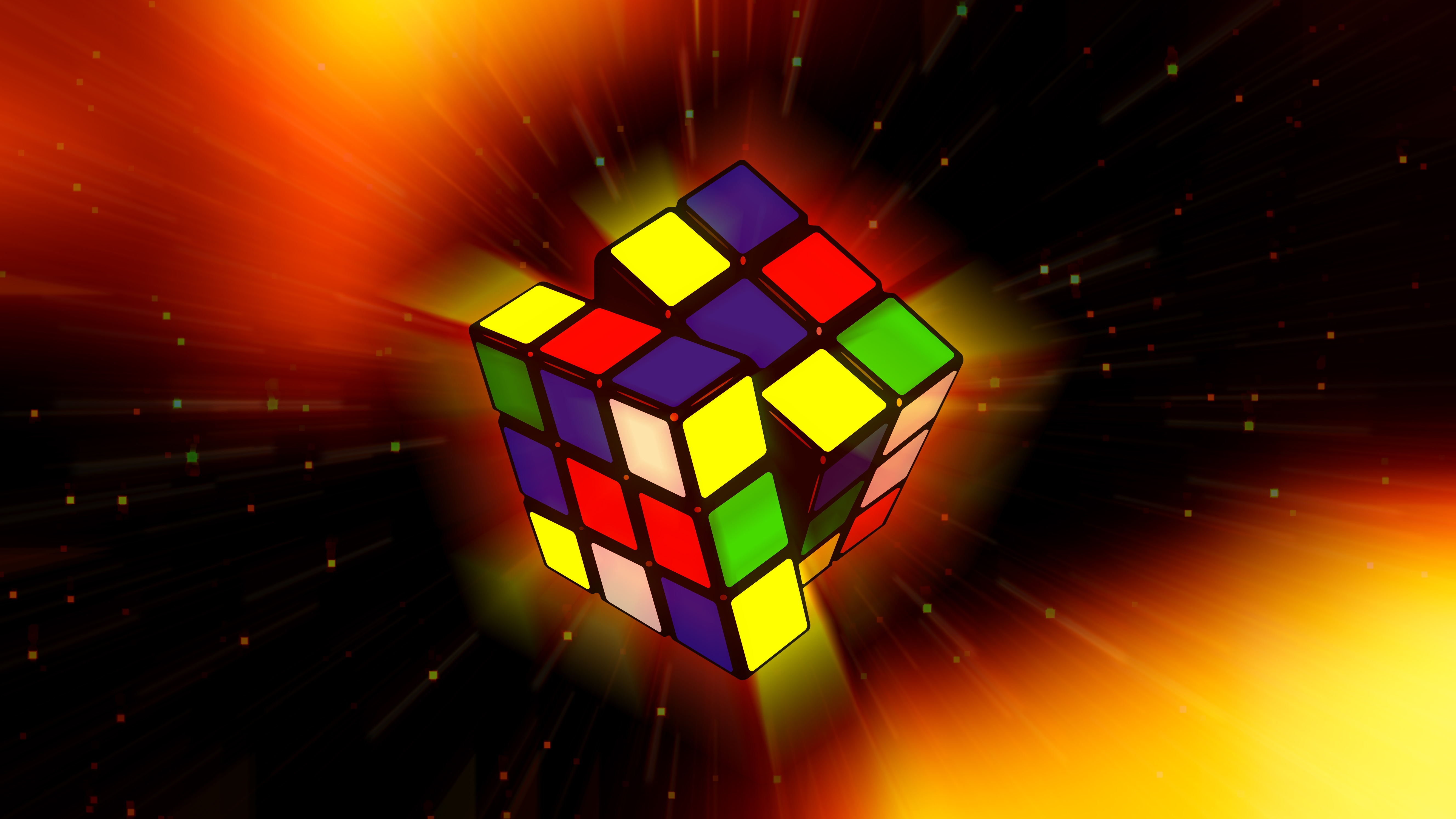 Rubix Cube Background