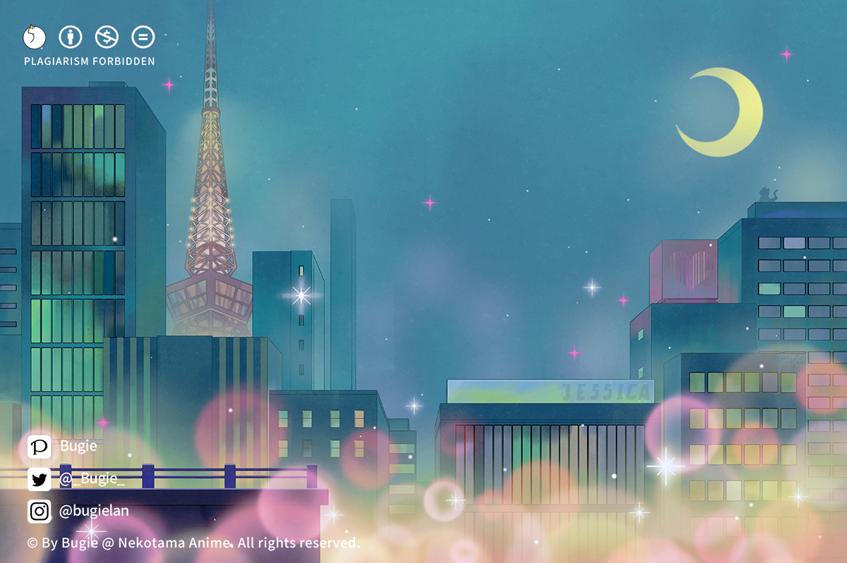 Sailor Moon Background Art