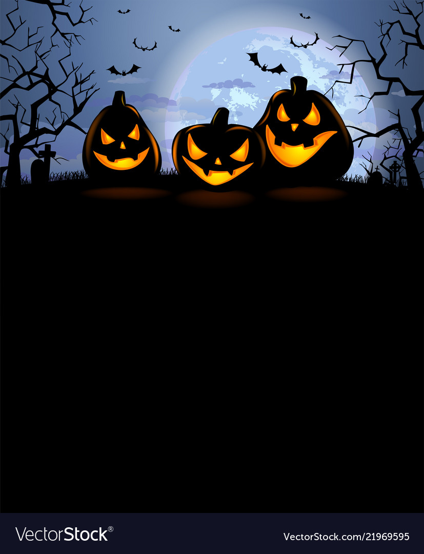 Scary Pumpkin Background