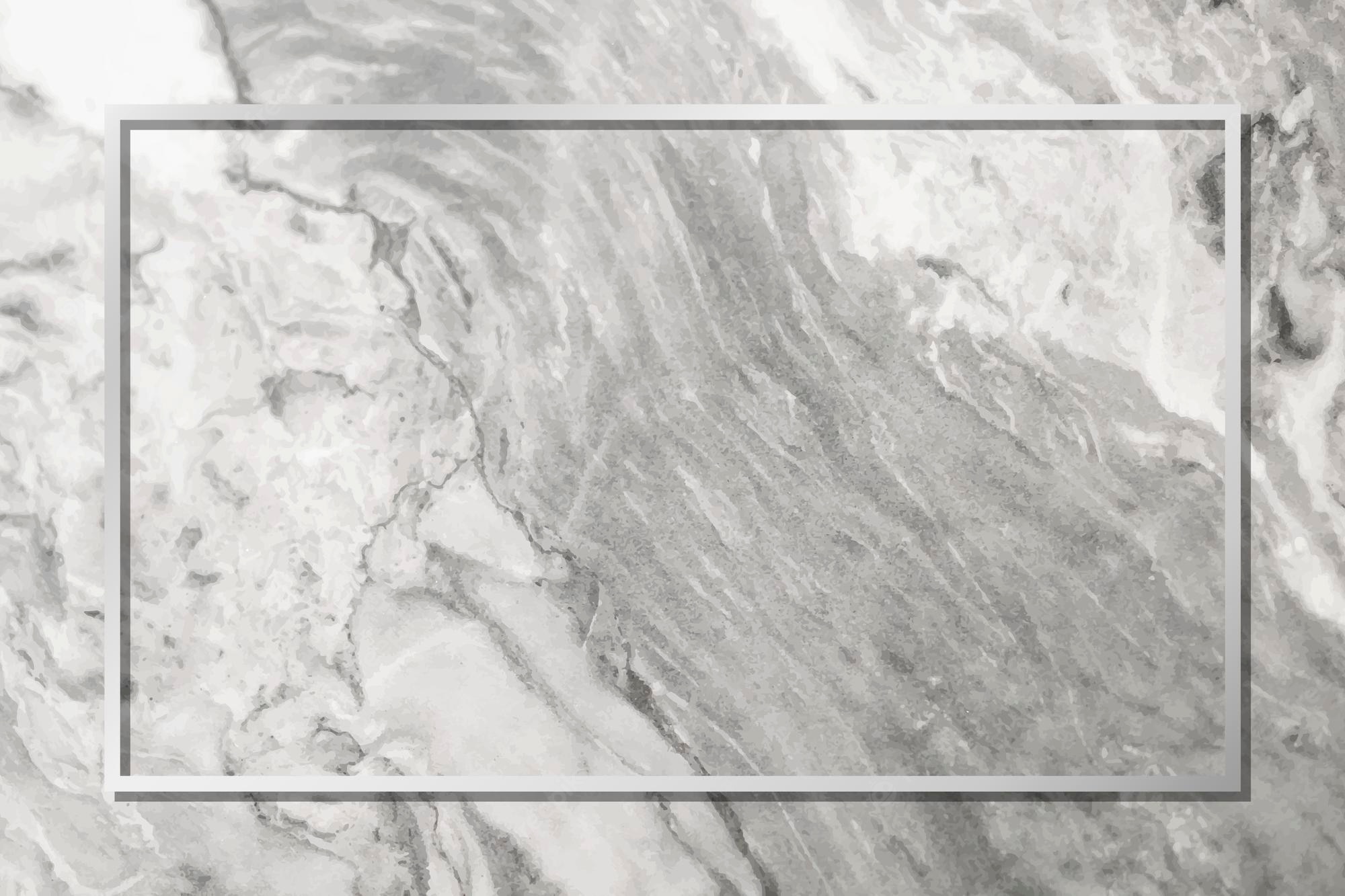 Silver Marble Background