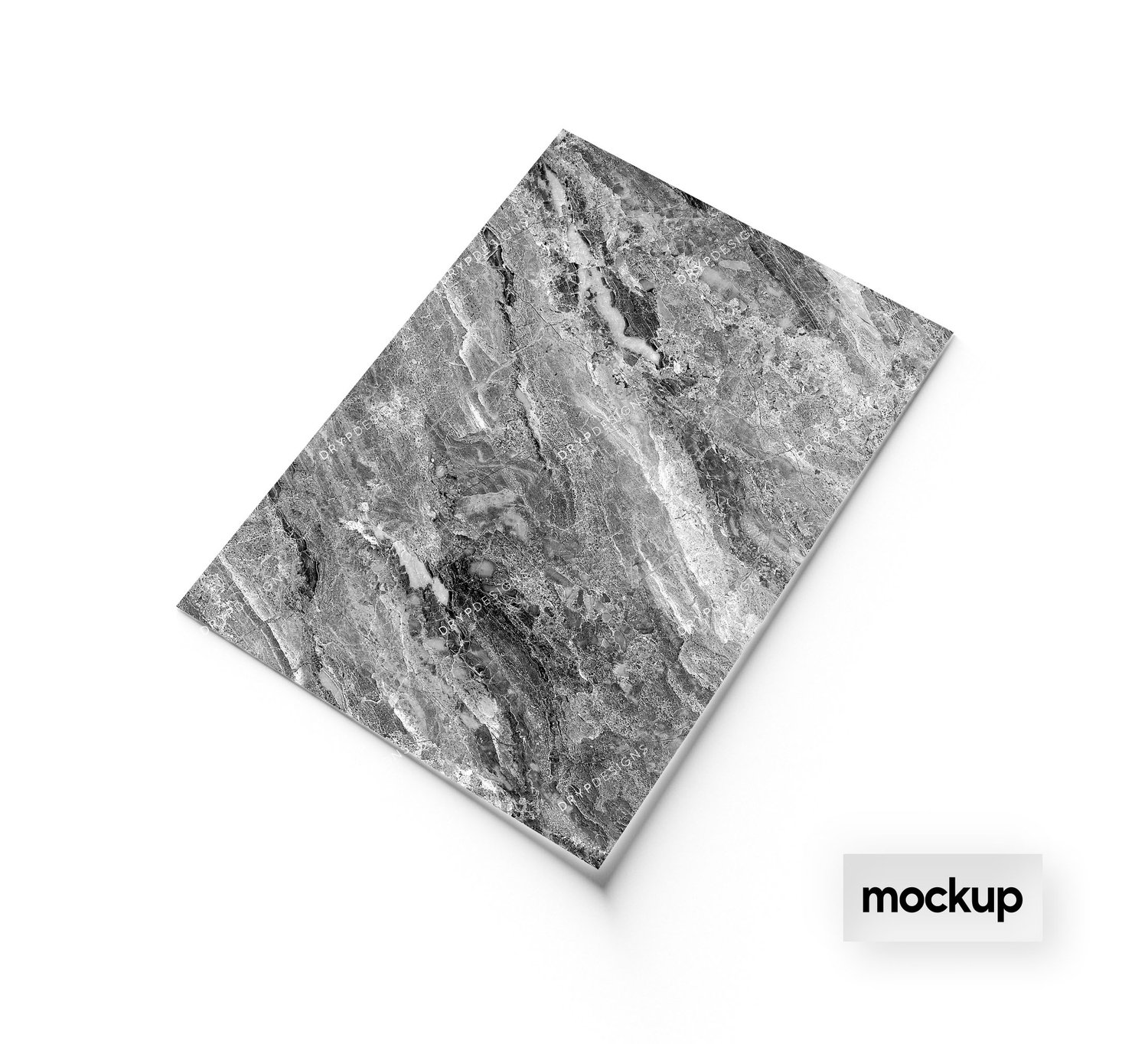 Silver Marble Background