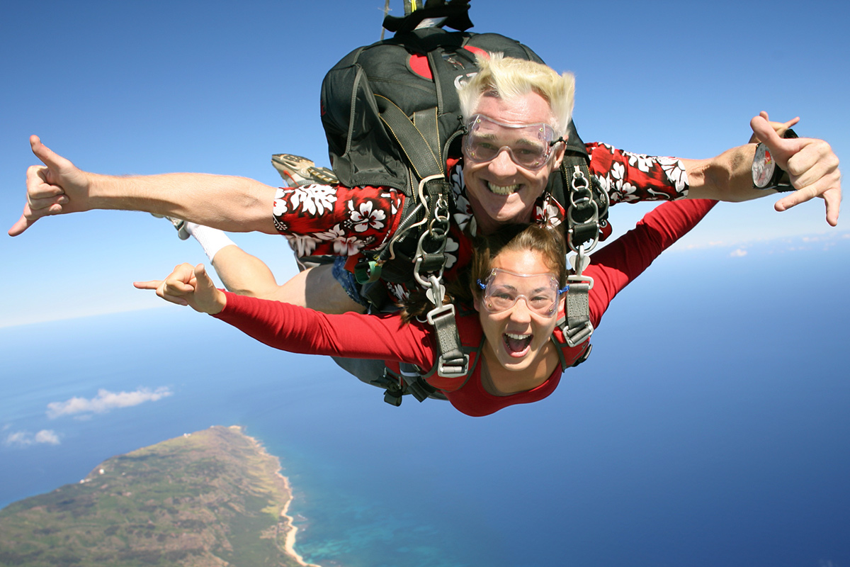 Skydiving Background For Zoom