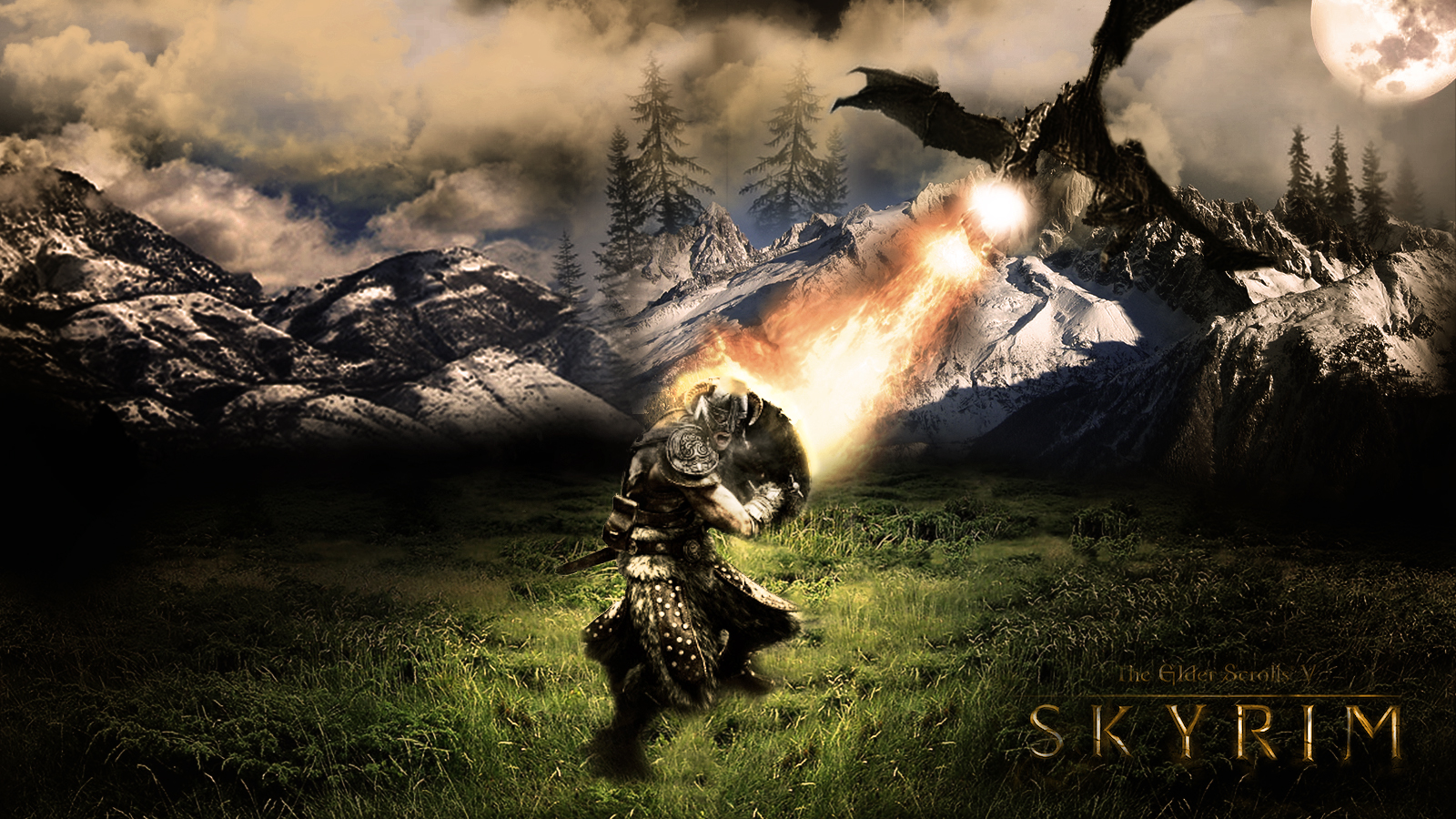 Skyrim Background