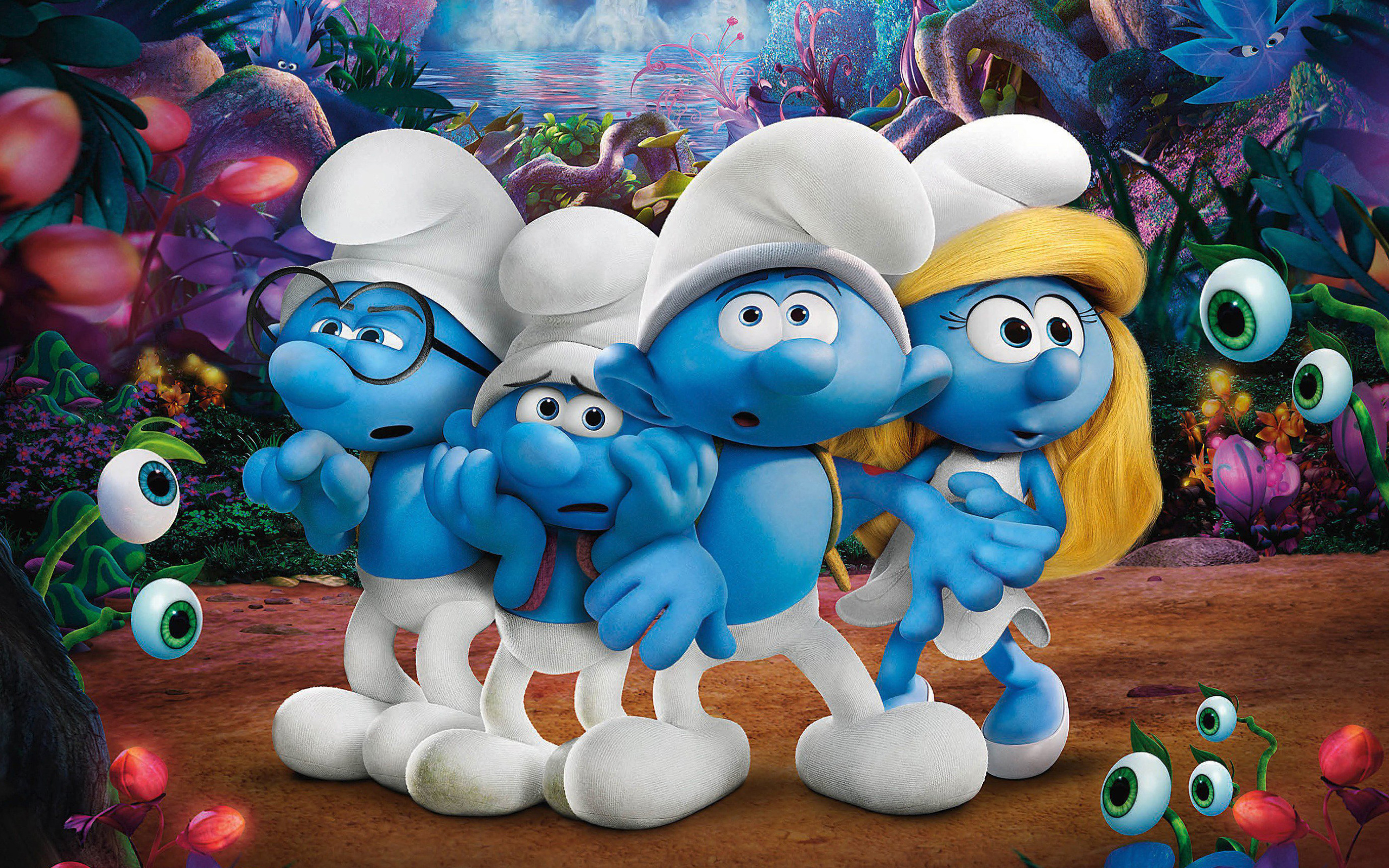 Smurfs Background