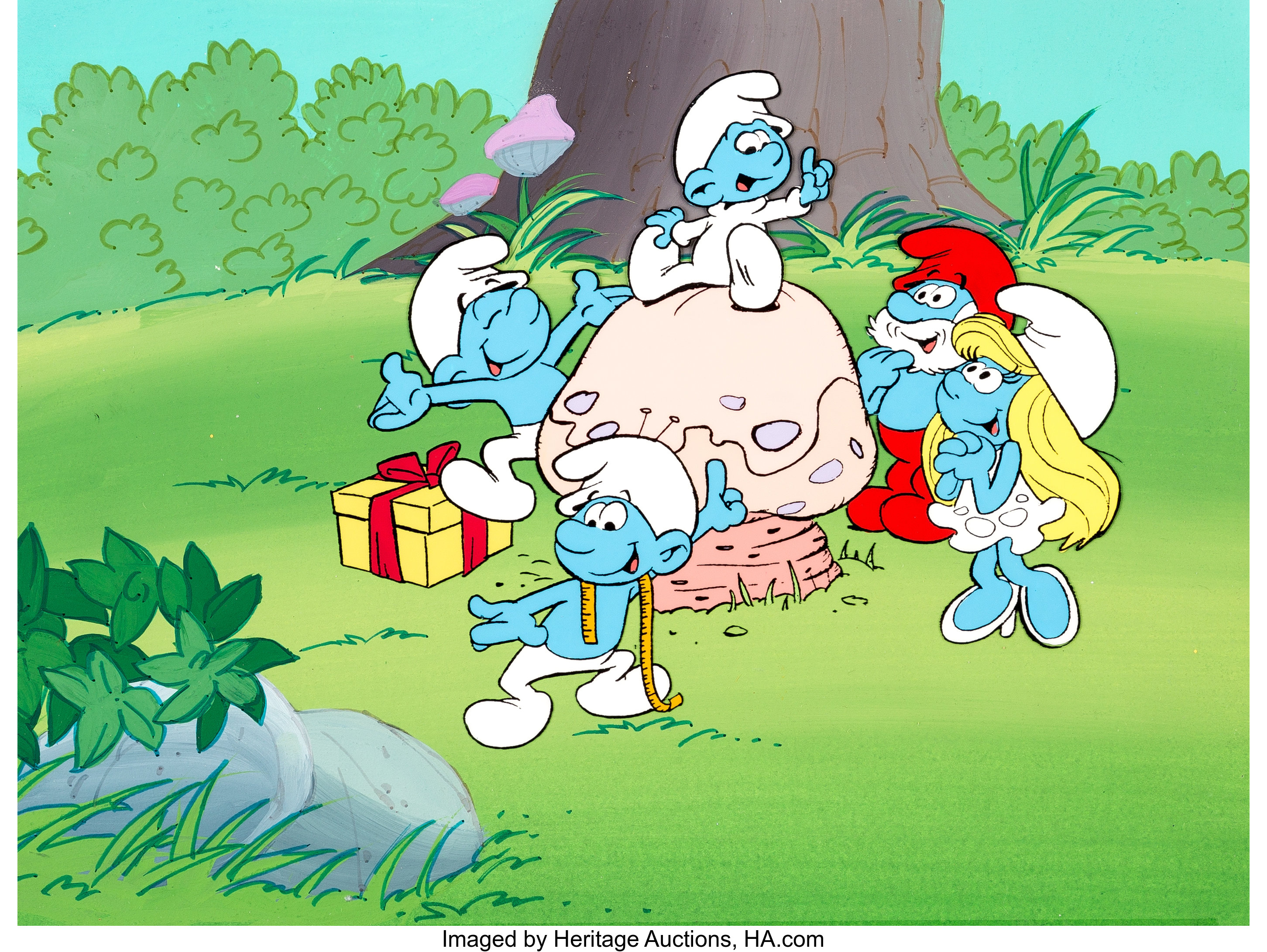 Smurfs Background