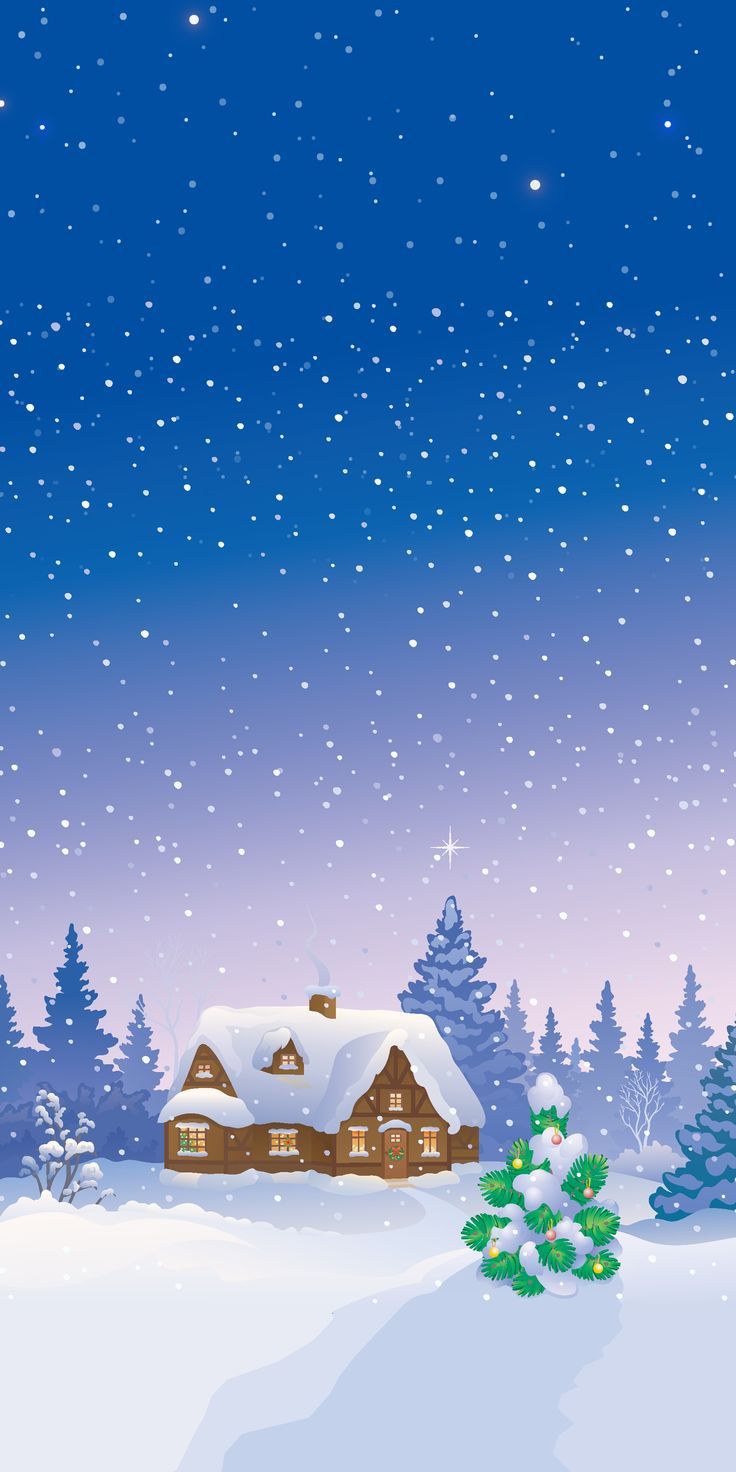 Snow Phone Background