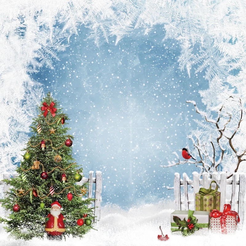 Snowy Christmas Backgrounds