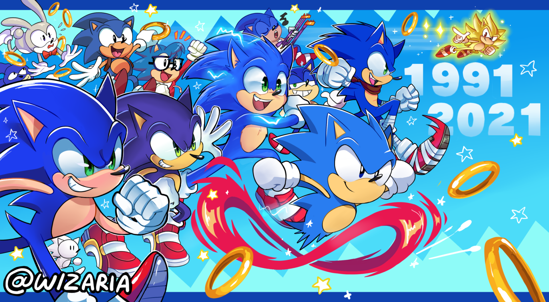 Sonic Boom Background