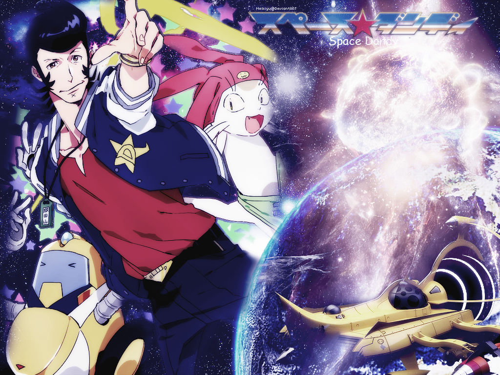 Space Dandy Background