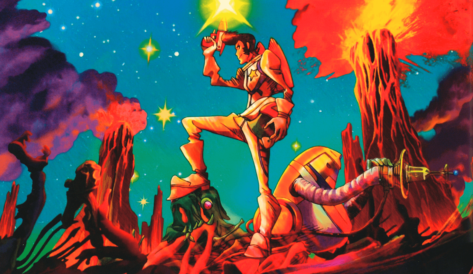 Space Dandy Background