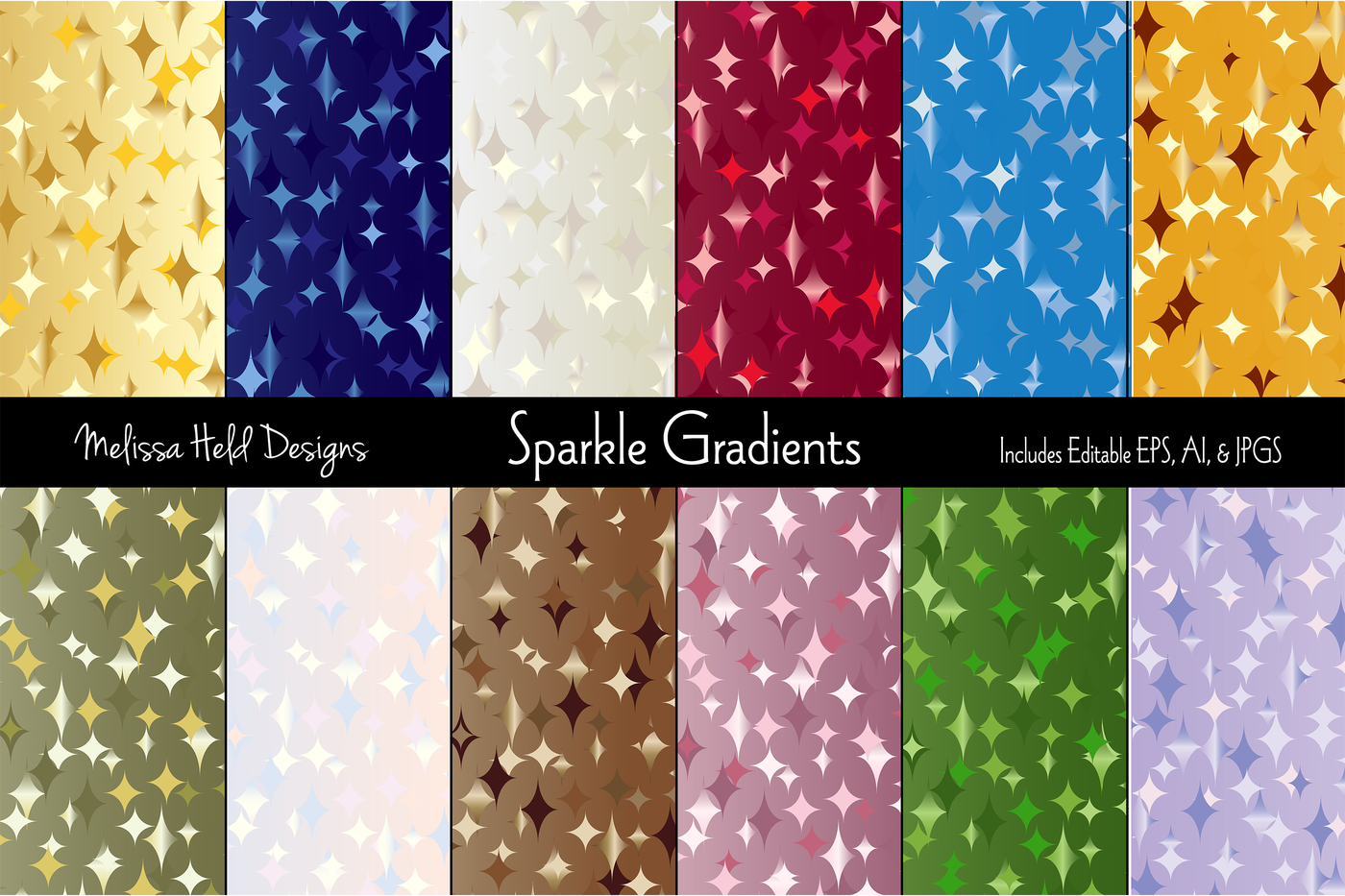 Sparkle Gradient Background