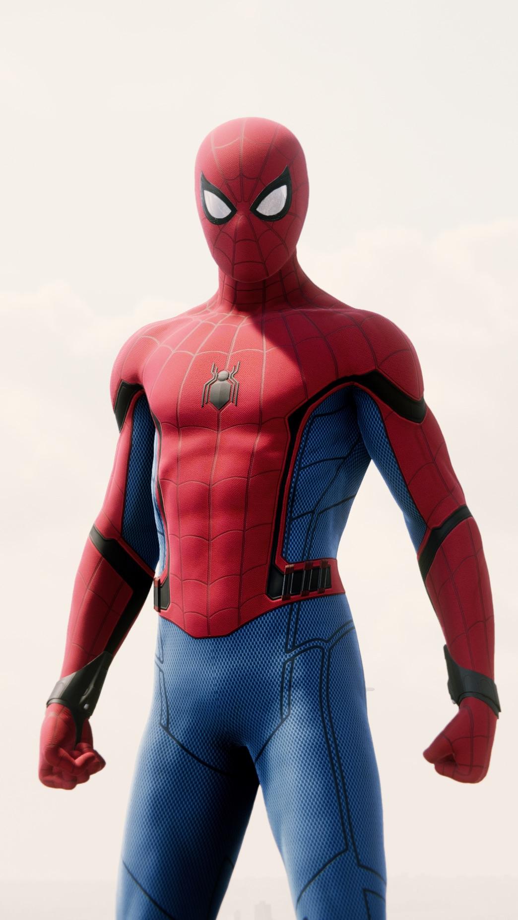 Spider Man White Background