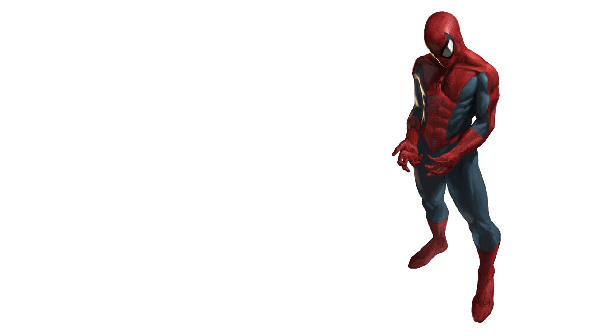 Spider Man White Background