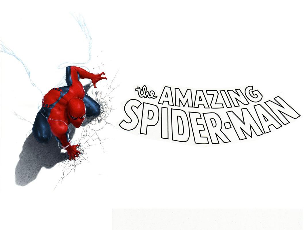 Spider Man White Background