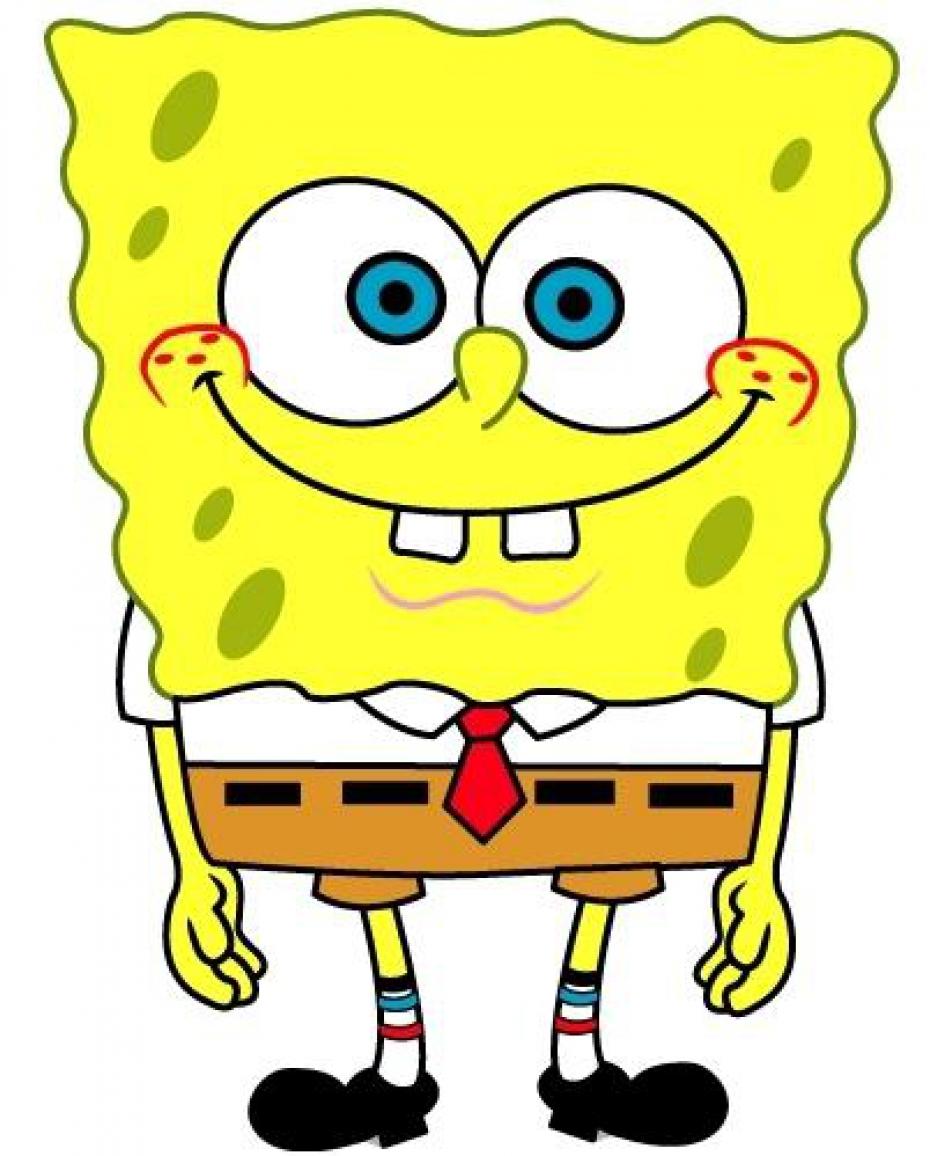 Spongebob White Background