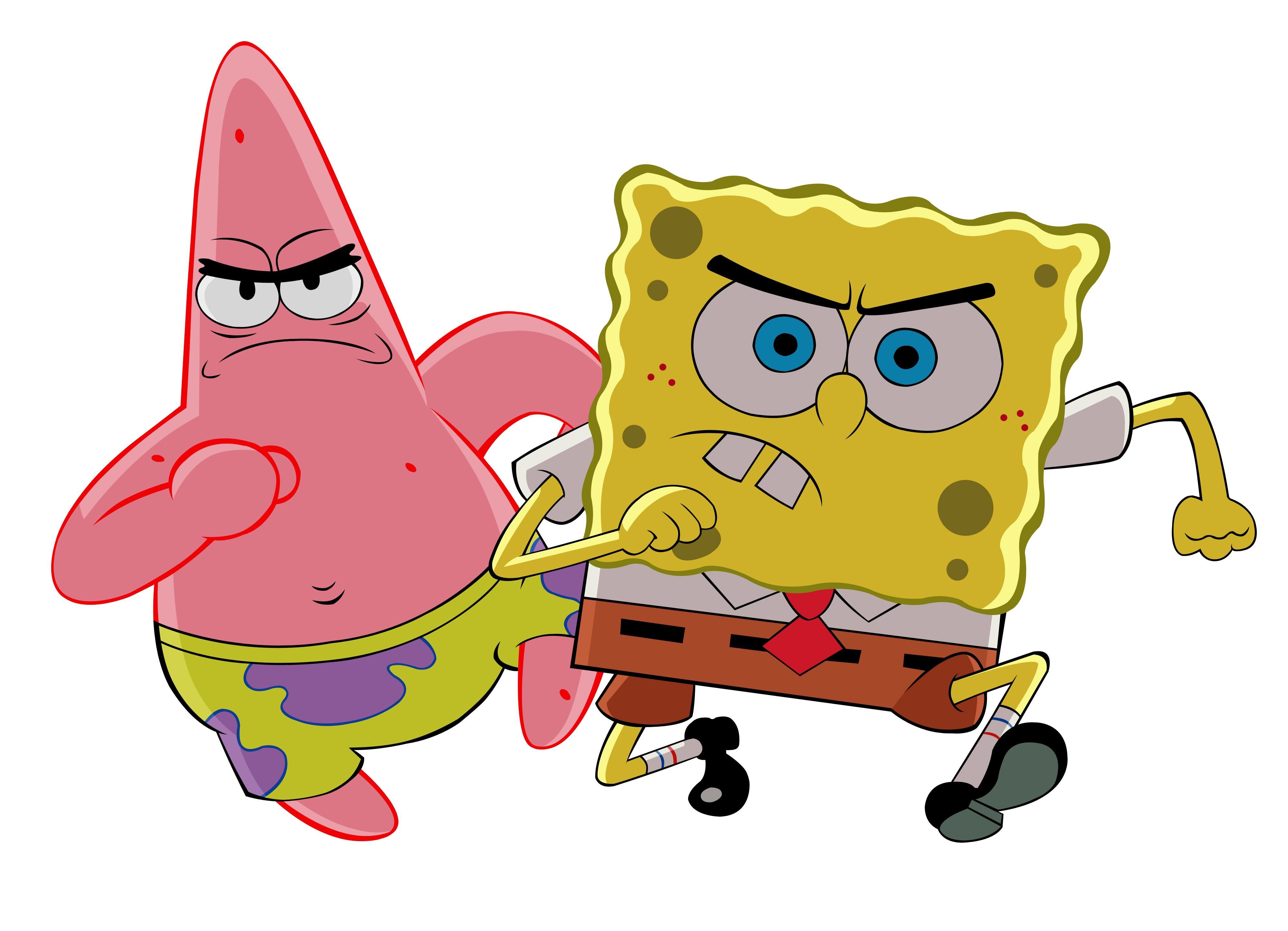 Spongebob White Background