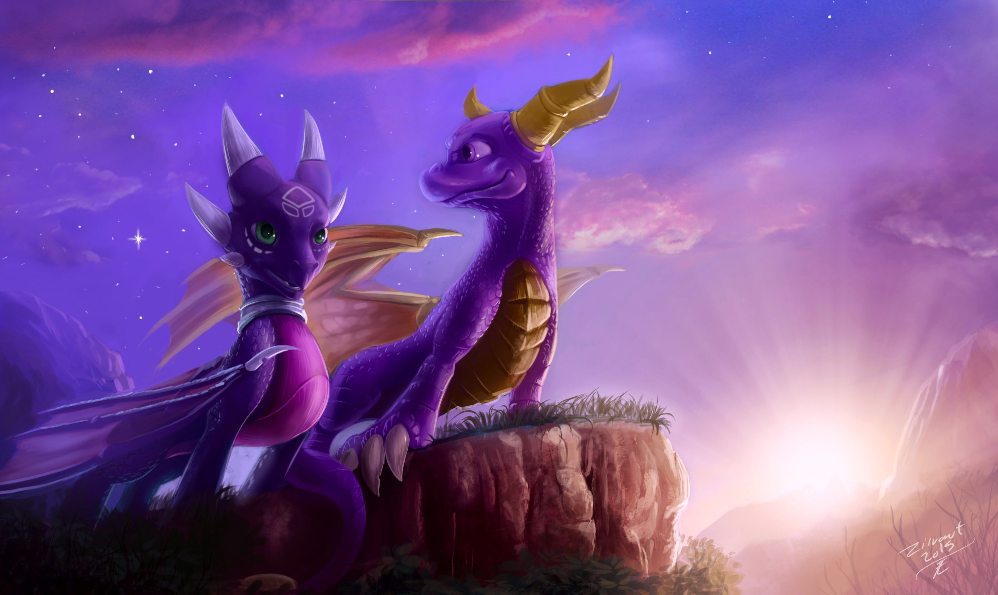 Spyro Backgrounds