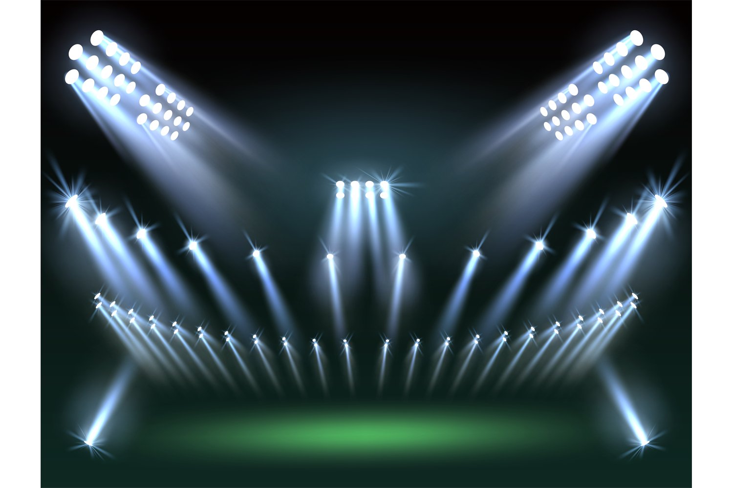 Stadium Lights Background