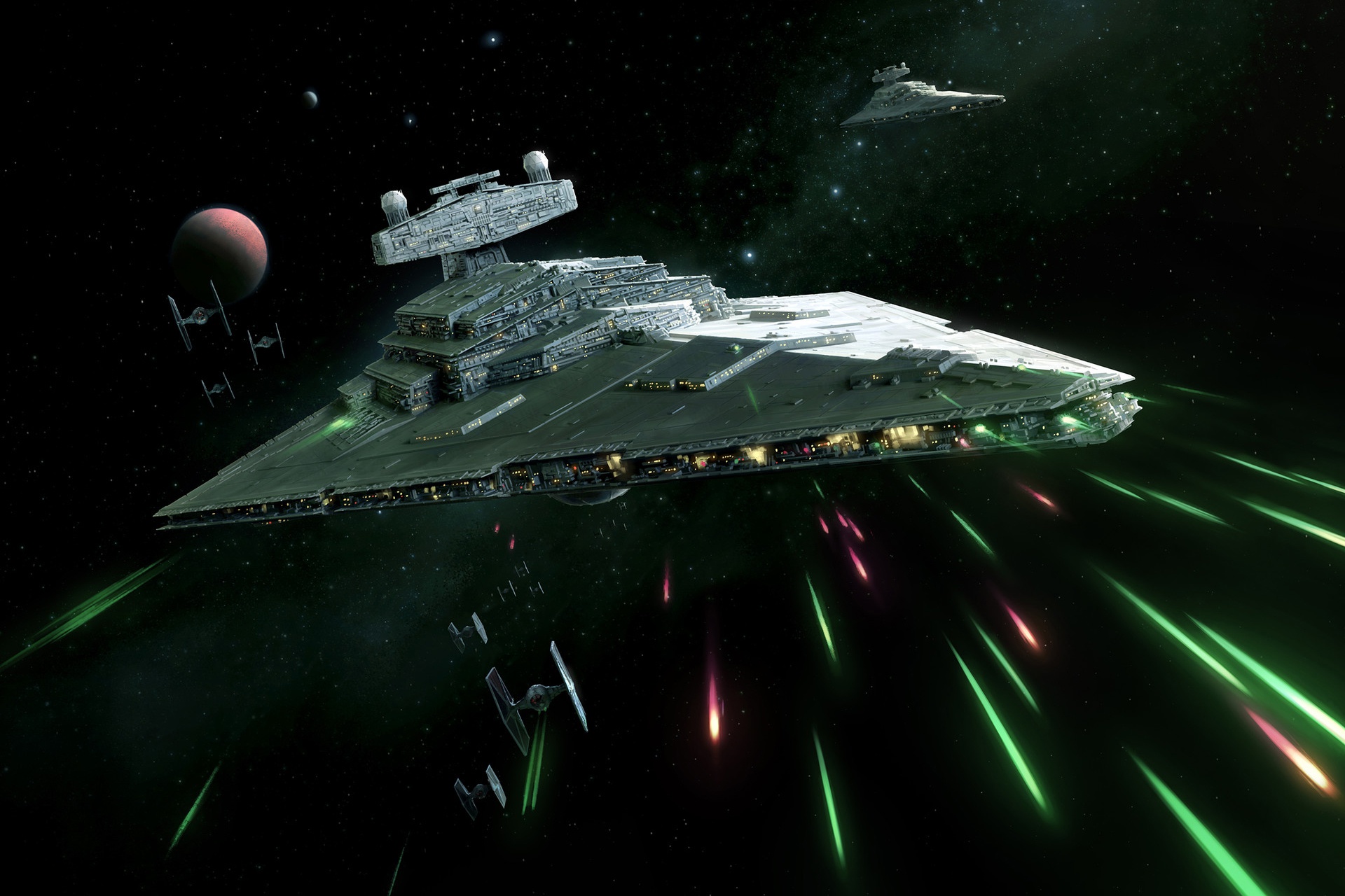 Star Destroyer Background