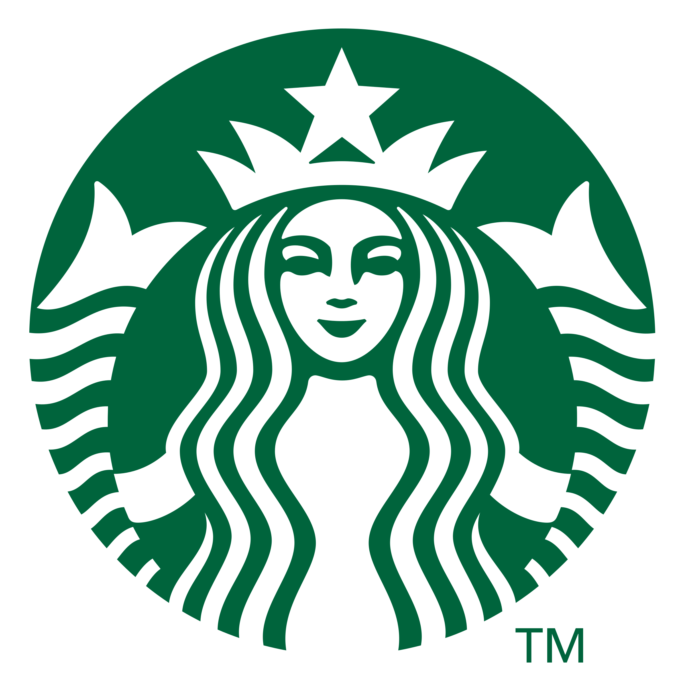 Starbucks Logo Black Background