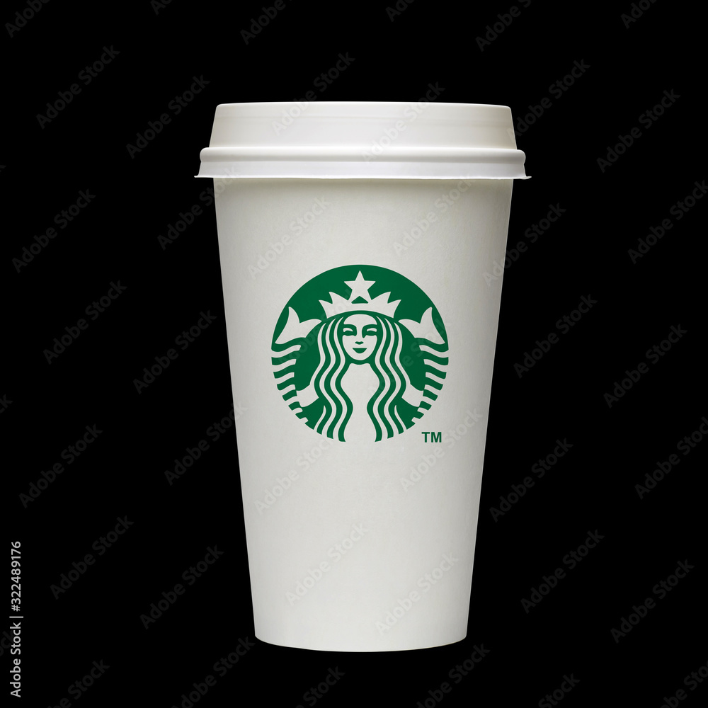 Starbucks Logo Black Background